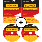 Učebnice + Slovník + Audioknihy 1. část + 2. část